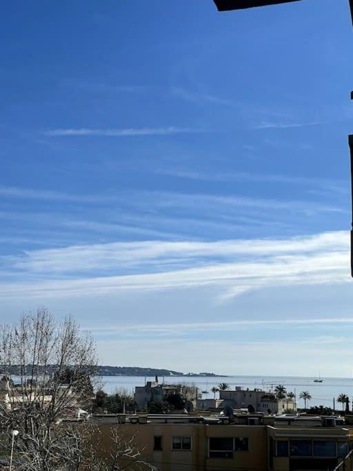 Appartement Vue Mer, 5Min A Pied De La Plage, Parking Prive Vallauris Eksteriør bilde